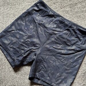 HI FINEST Navy Camo shorts